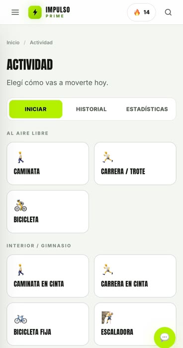 Módulo de actividad